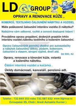 Lukáš Dus - LD Group Čištění interiérů vozidel